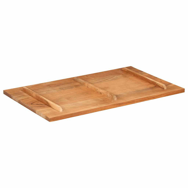 Tischplatte Massivholz Akazie 25-27 mm 60x100 cm