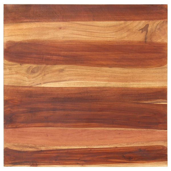 Tischplatte Massivholz Akazie 25-27 mm 70x70 cm