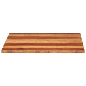 Tischplatte Massivholz Akazie 25-27 mm 70x70 cm