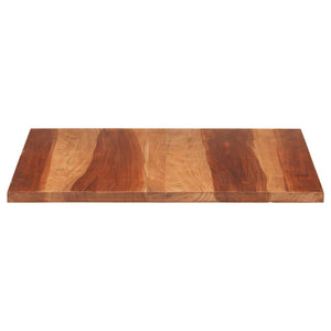 Tischplatte Massivholz Akazie 25-27 mm 70x70 cm