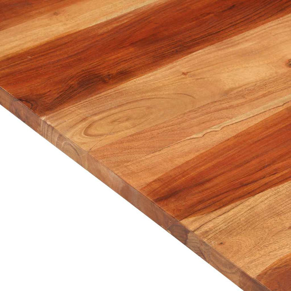 Tischplatte Massivholz Akazie 25-27 mm 70x70 cm