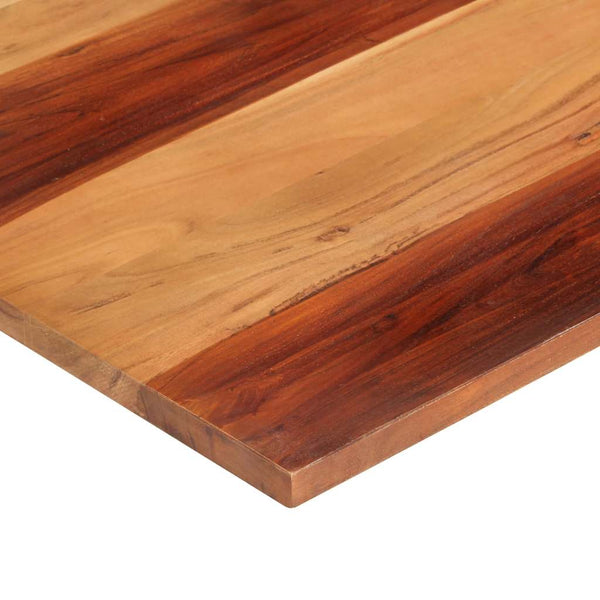 Tischplatte Massivholz Akazie 25-27 mm 70x80 cm