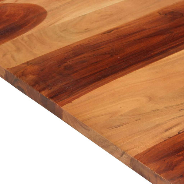 Tischplatte Massivholz Akazie 25-27 mm 70x80 cm