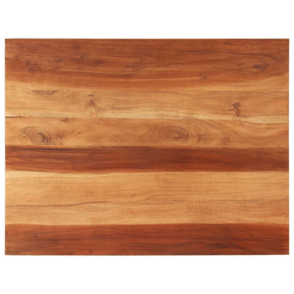 Tischplatte Massivholz Palisander 25-27 mm 70×90 cm