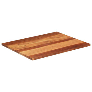 Tischplatte Massivholz Palisander 25-27 mm 70×90 cm