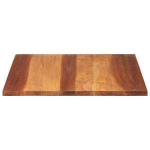 Tischplatte Massivholz Palisander 25-27 mm 70×90 cm