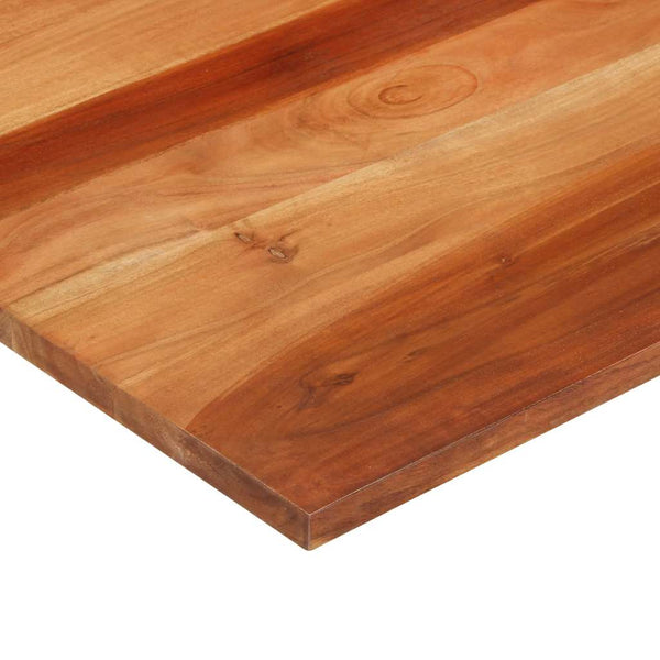 Tischplatte Massivholz Palisander 25-27 mm 70×90 cm
