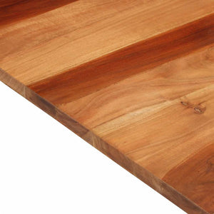 Tischplatte Massivholz Palisander 25-27 mm 70×90 cm