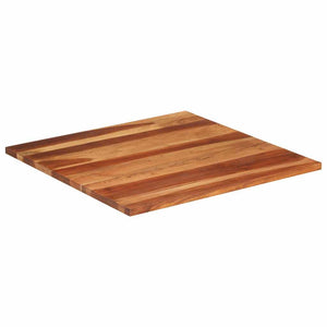 Tischplatte Massivholz Palisander 25-27 mm 80×80 cm