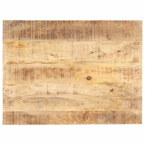 Tischplatte Massivholz Mango 15-16 mm 90x70 cm