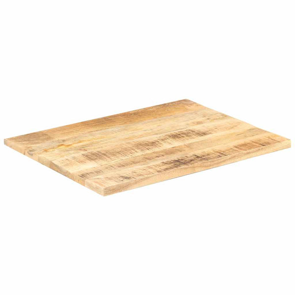 Tischplatte Massivholz Mango 25-27 mm 90x60 cm