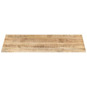 Tischplatte Massivholz Mango 25-27 mm 100x60 cm