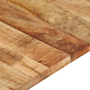 Tischplatte Massivholz Mango 25-27 mm 120x60 cm