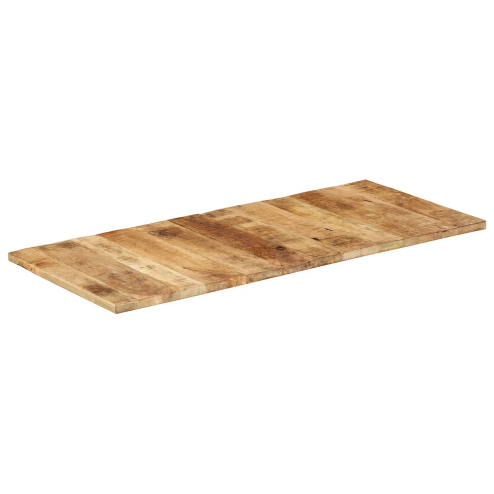 Tischplatte Massivholz Mango 25-27 mm 140x60 cm