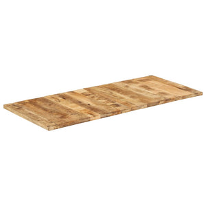 Tischplatte Massivholz Mango 25-27 mm 140x60 cm