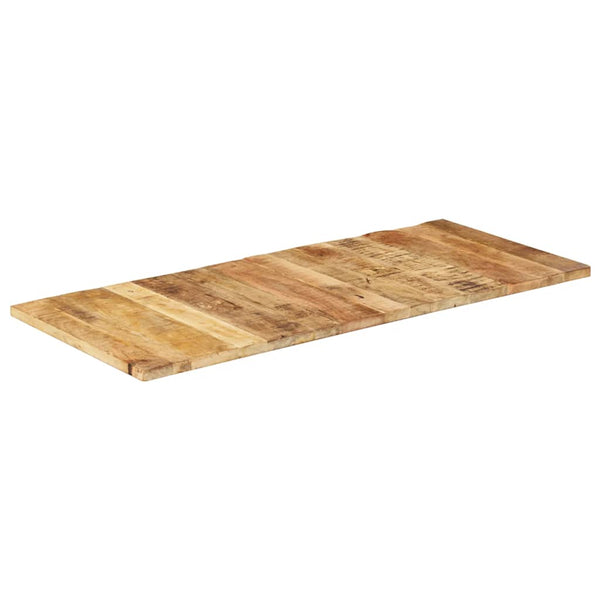 Tischplatte Massivholz Mango 25-27 mm 140x60 cm