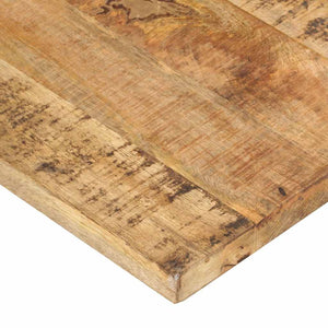 Tischplatte Massivholz Mango 25-27 mm 140x60 cm