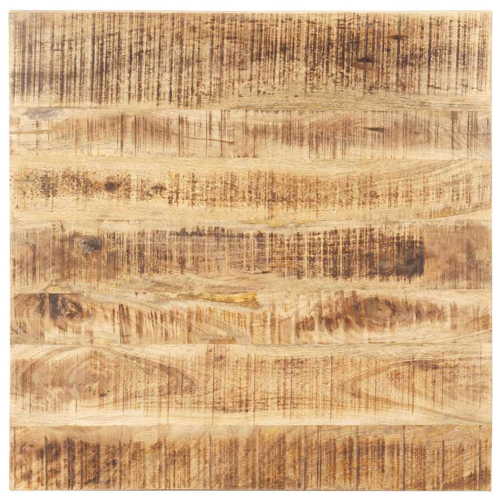 Tischplatte Massivholz Mango 25-27 mm 70x70 cm