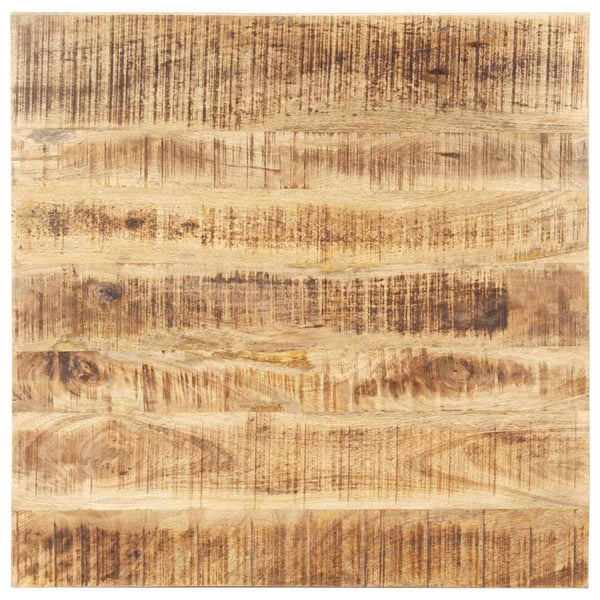 Tischplatte Massivholz Mango 25-27 mm 70x70 cm