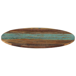 Tischplatte Rund 60 cm 15-16 mm Altholz Massiv