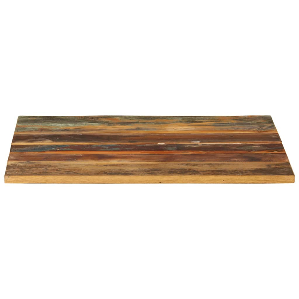 Tischplatte Quadratisch 60x60 cm 15-16 mm Altholz Massiv