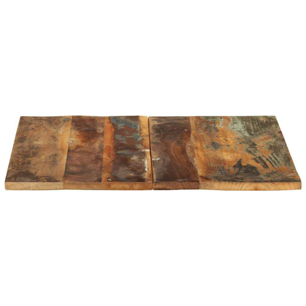 Tischplatte Quadratisch 60x60 cm 15-16 mm Altholz Massiv
