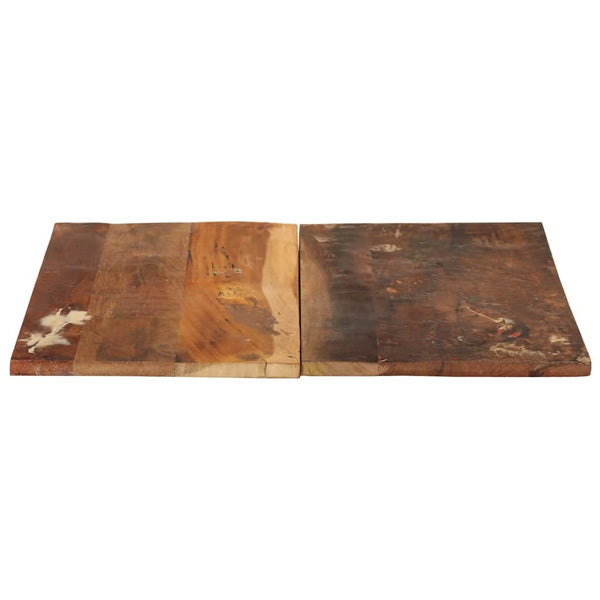 Tischplatte Rechteckig 60x70 cm 15-16 mm Altholz Massiv