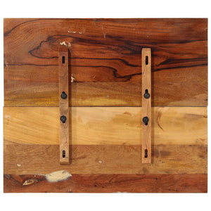 Tischplatte Rechteckig 60x70 cm 15-16 mm Altholz Massiv