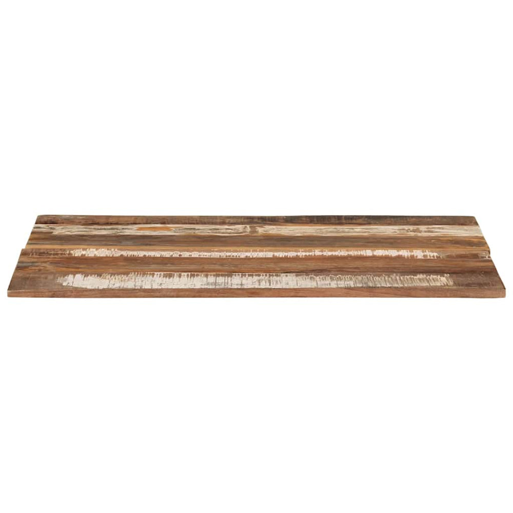 Tischplatte Rechteckig 60x80 cm 15-16 mm Altholz Massiv
