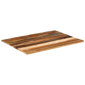 Tischplatte Rechteckig 60x80 cm 15-16 mm Altholz Massiv