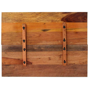 Tischplatte Rechteckig 60x80 cm 15-16 mm Altholz Massiv