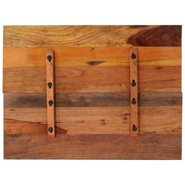 Tischplatte Rechteckig 60x80 cm 15-16 mm Altholz Massiv