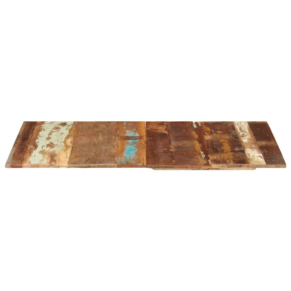Tischplatte Rechteckig 60x120 cm 15-16 mm Altholz Massiv