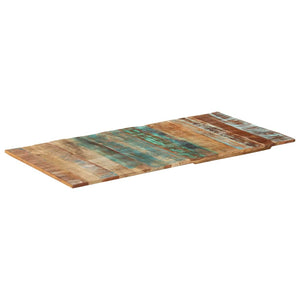 Tischplatte Rechteckig 60x120 cm 15-16 mm Altholz Massiv
