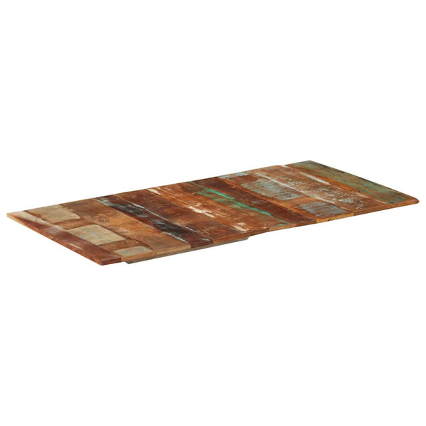 Tischplatte Rechteckig 60x120 cm 15-16 mm Altholz Massiv