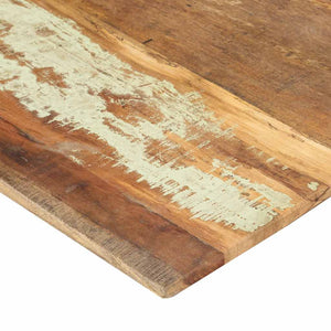 Tischplatte Rechteckig 60x120 cm 15-16 mm Altholz Massiv