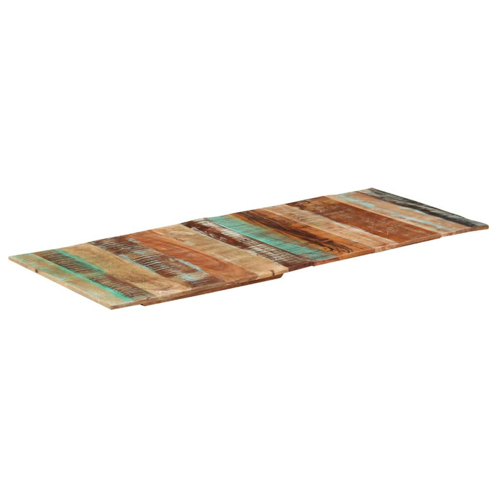 Tischplatte Rechteckig 60x140 cm 15-16mm Altholz Massiv