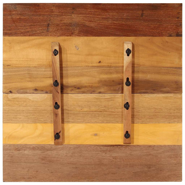 Tischplatte Quadratisch 70x70 cm 15-16 mm Altholz Massiv