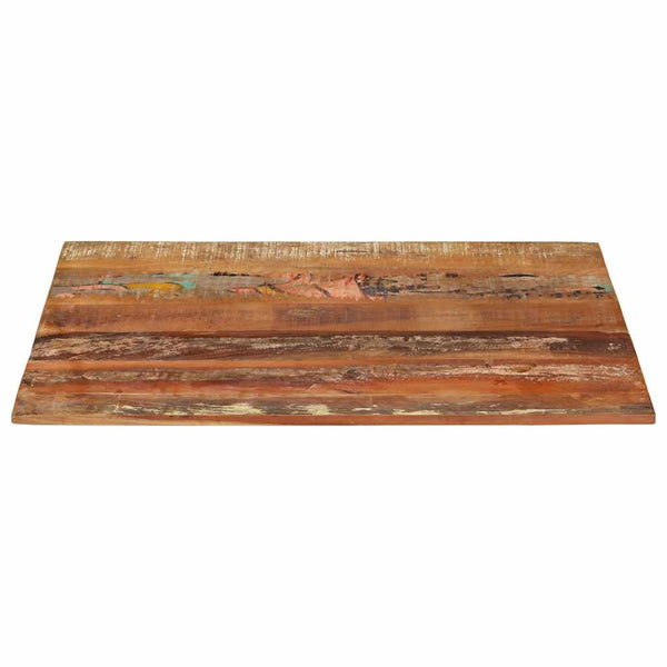 vidaXL Plateau de table rectangulaire 70x90 cm 15-16 mm Bois de récupération massif