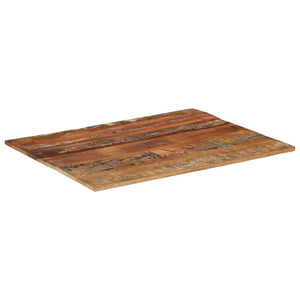 vidaXL Plateau de table rectangulaire 70x90 cm 15-16 mm Bois de récupération massif