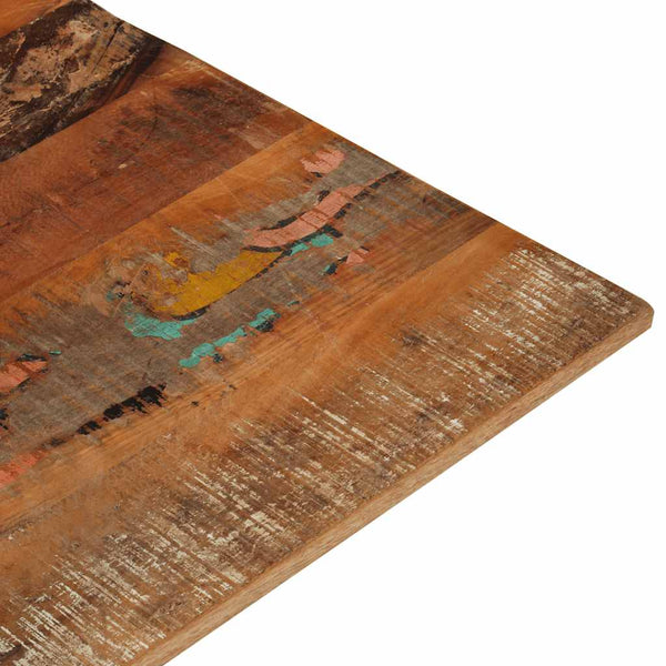 Tischplatte Rechteckig 70x90 cm 15-16 mm Altholz Massiv
