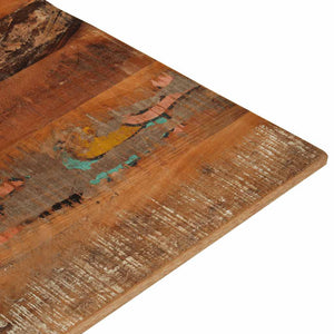 vidaXL Plateau de table rectangulaire 70x90 cm 15-16 mm Bois de récupération massif