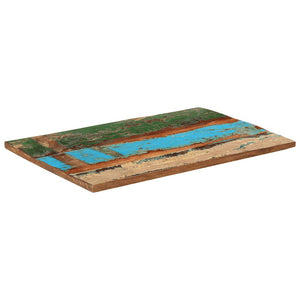 Tischplatte Rechteckig 60x90 cm 25-27 mm Altholz Massiv