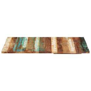 Tischplatte Rechteckig 60x120 cm 25-27 mm Altholz Massiv