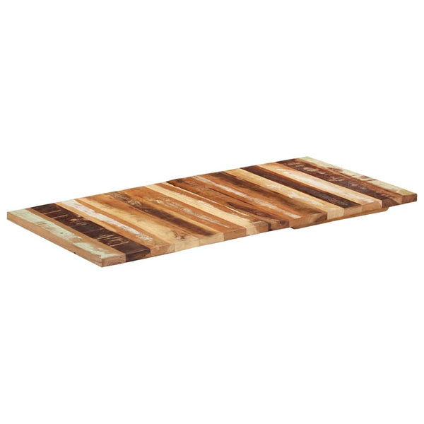 Tischplatte Rechteckig 60x120 cm 25-27 mm Altholz Massiv