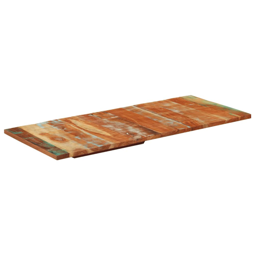 Tischplatte Rechteckig 60x140 cm 25-27 mm Altholz Massiv