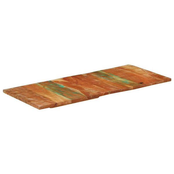Tischplatte Rechteckig 60x140 cm 25-27 mm Altholz Massiv