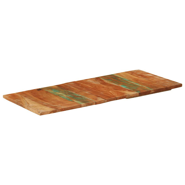 Tischplatte Rechteckig 60x140 cm 25-27 mm Altholz Massiv