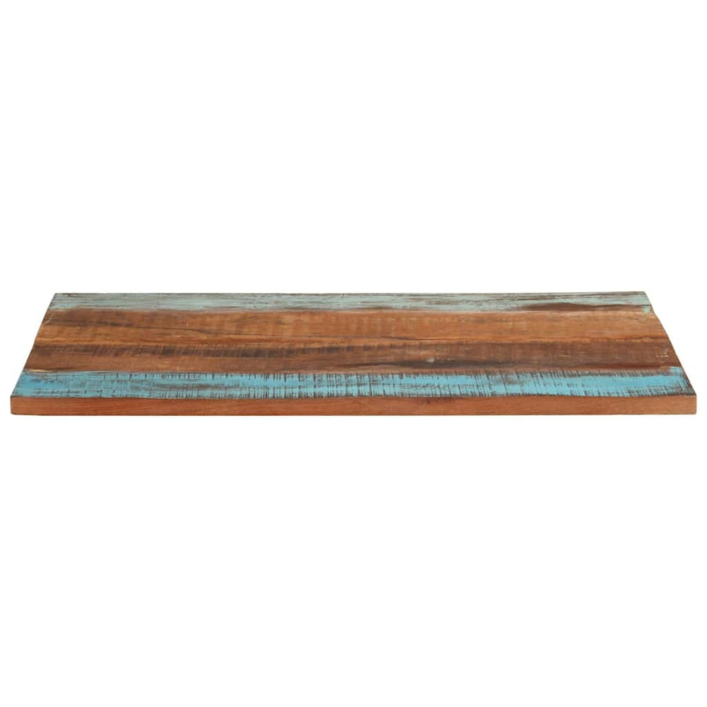 Tischplatte Rechteckig 70x90 cm 25-27 mm Altholz Massiv