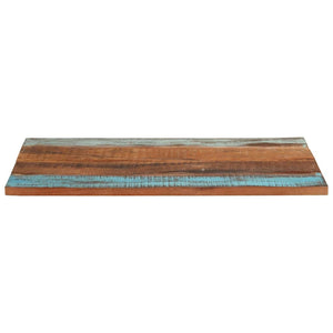 Tischplatte Rechteckig 70x90 cm 25-27 mm Altholz Massiv